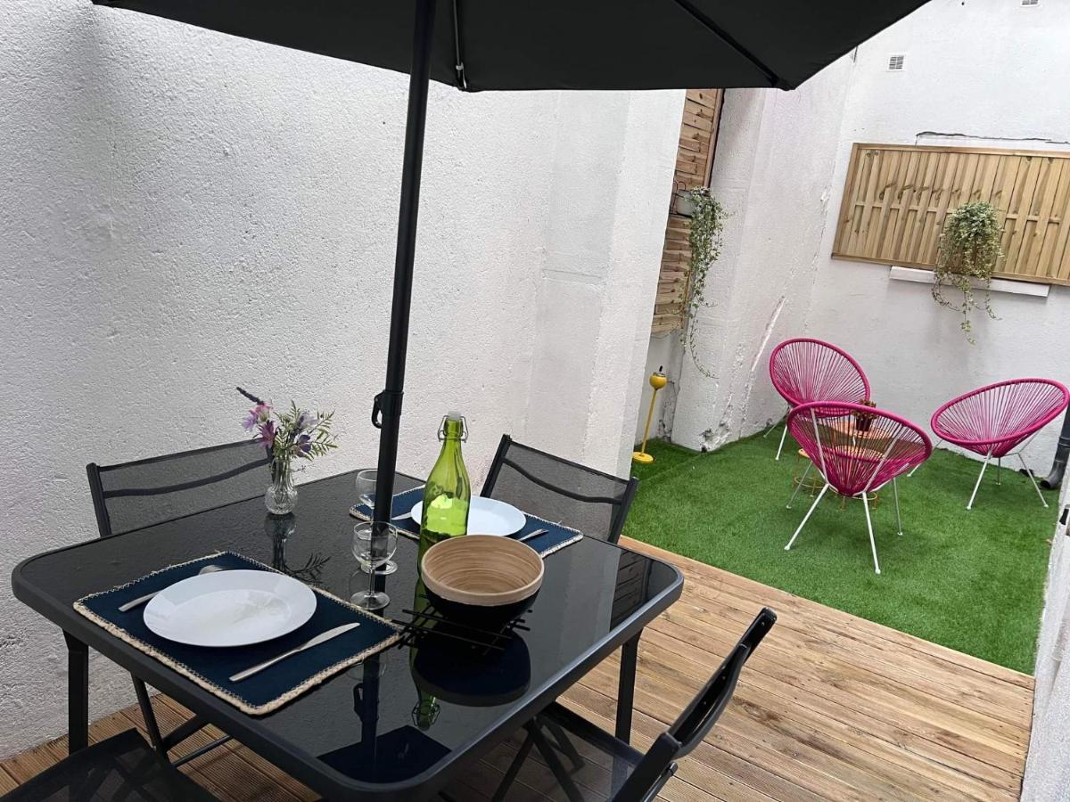 Charmant Appartement Climatise Aux Pieds De La Cite Каркассонн Екстер'єр фото
