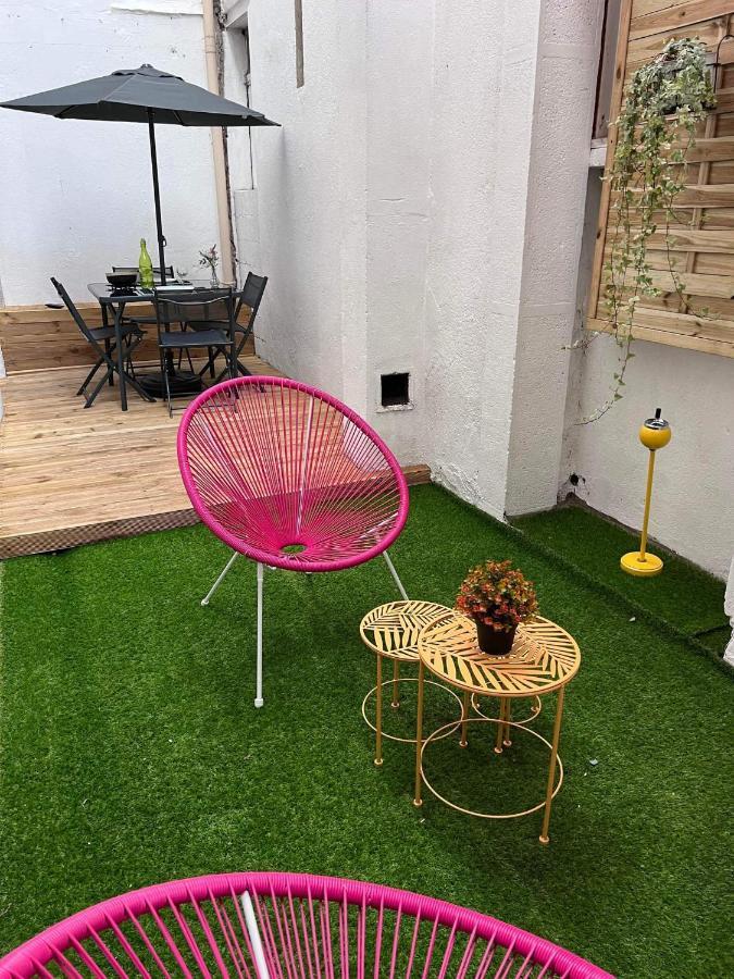 Charmant Appartement Climatise Aux Pieds De La Cite Каркассонн Екстер'єр фото