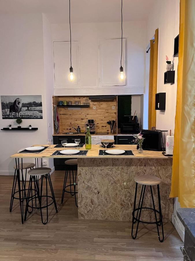 Charmant Appartement Climatise Aux Pieds De La Cite Каркассонн Екстер'єр фото
