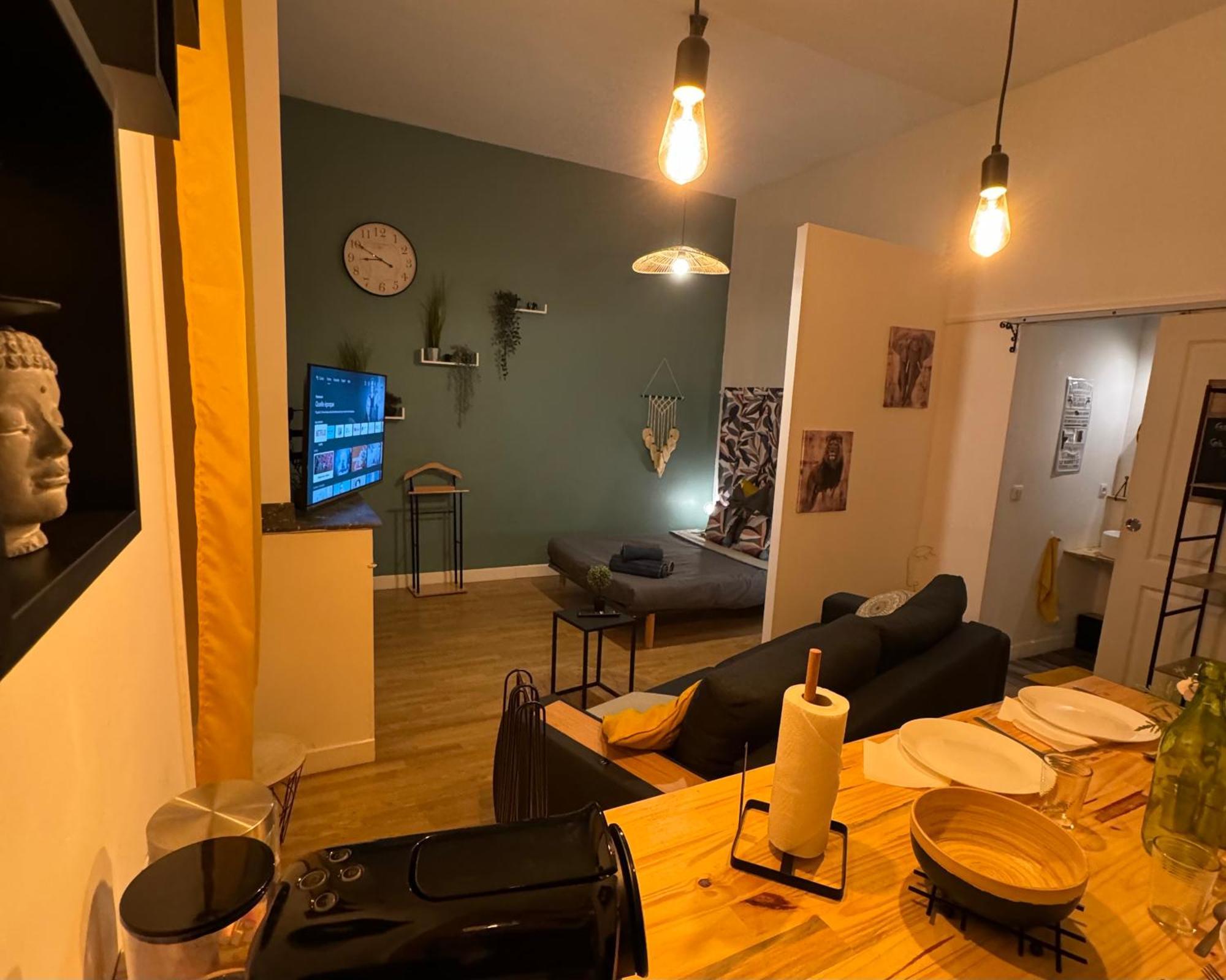 Charmant Appartement Climatise Aux Pieds De La Cite Каркассонн Екстер'єр фото